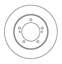 NF PARTS Jarrulevy 205215NF